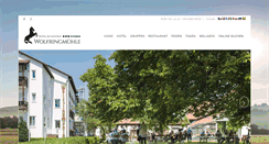 Desktop Screenshot of hotel-wolfringmuehle.de